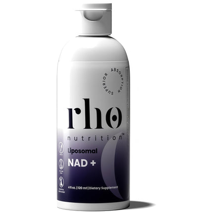Rho Nutrition Liposomal NAD+-LiquidSupplement Designed to Help SupportAbsorption-Active Form of NAD+Helps Support Normal Cellular Health,Healthy Aging, Energy Metabolism andOverall Vitality